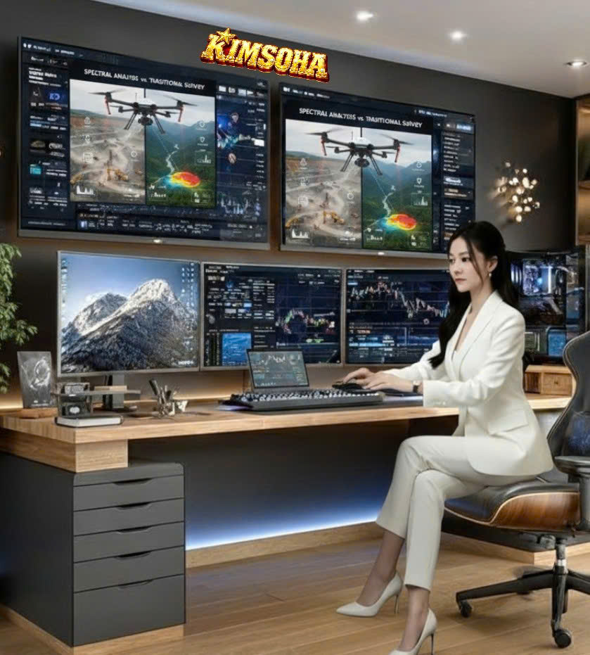 SEARCH AI KIMSOHA TRONG XÂY DỰNG MÔ HÌNH ĐỊA CHẤT BA CHIỀU CHO DỰ ÁN MỎ